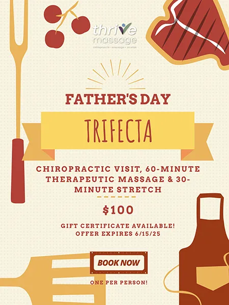 Massage Therapy The Woodlands TX Father's Day Trifecta