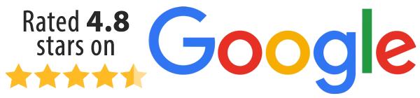 Rated 4.8 on Google